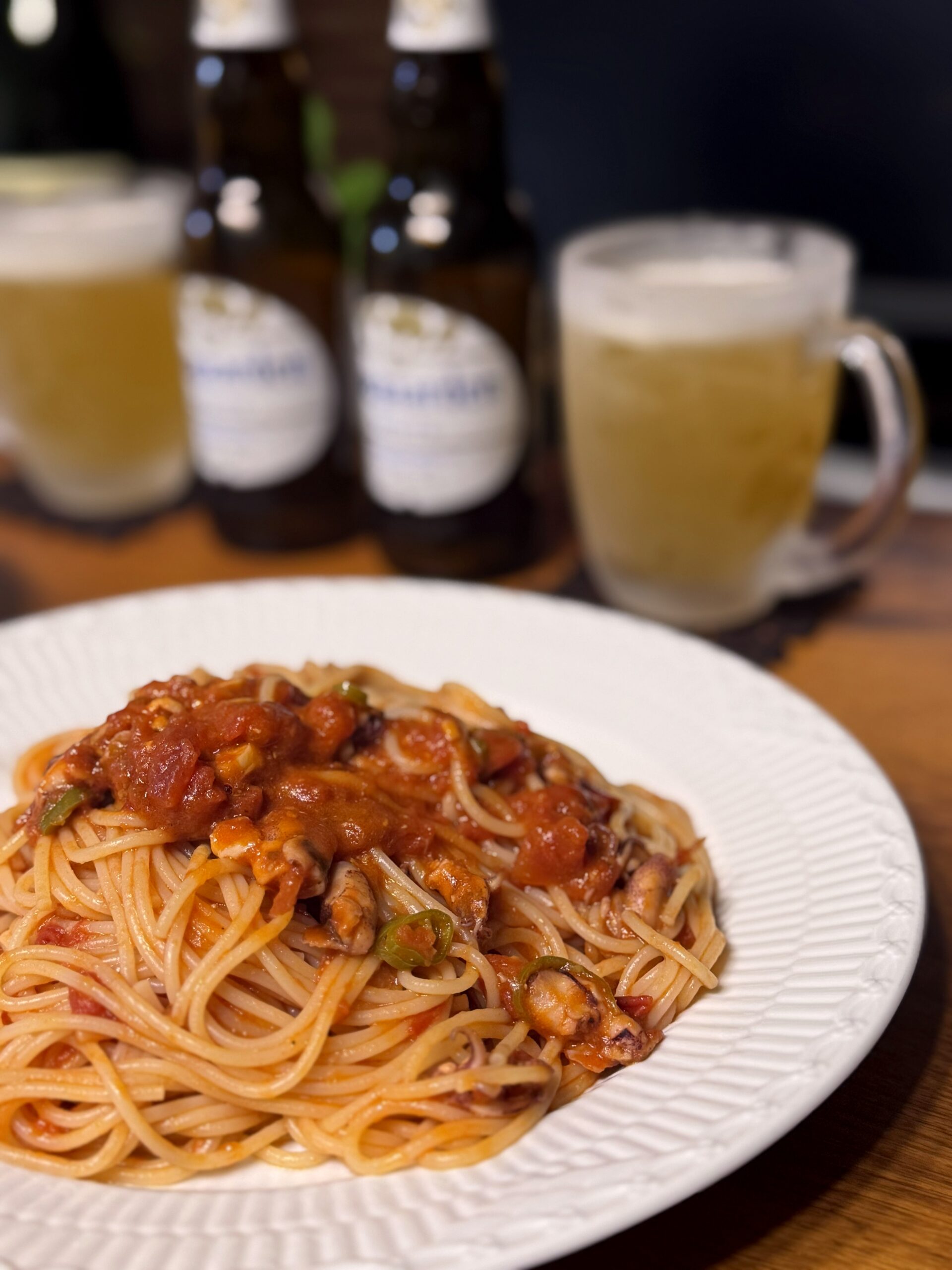 家飲みのすすめ(その7)牡蠣はほんとにいい肴、たまにはフライドポテト&ビール等々
